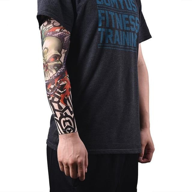 Manchette Faux Tatouage Crâne