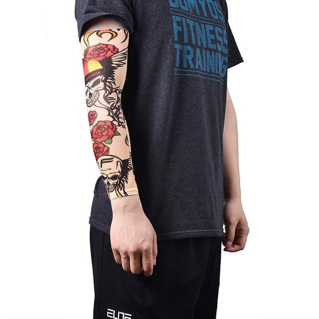 Fausse Manchette Tatouage Crâne