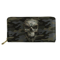 Thumbnail for Portefeuille Crâne Militaire