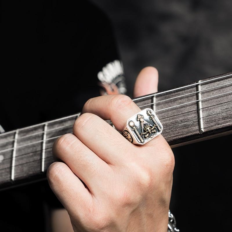 Chevalière Franc Maçon (Argent)