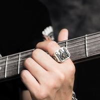 Thumbnail for Chevalière Franc Maçon (Argent)