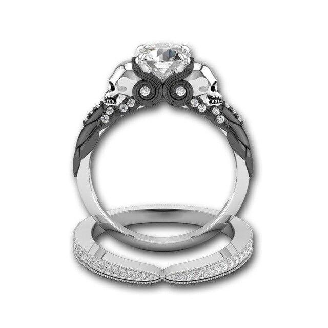 Bague Squelette Femme (Acier)