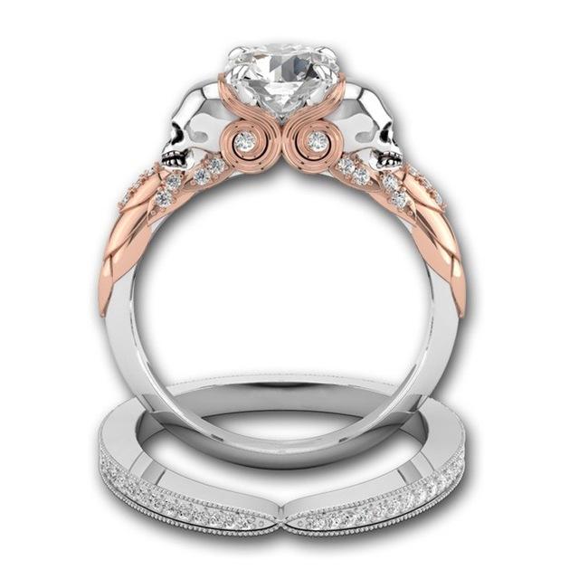 Bague Squelette Femme (Acier)