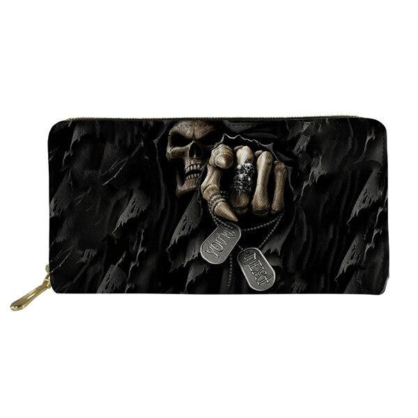 Portefeuille Faucheuse de la Mort