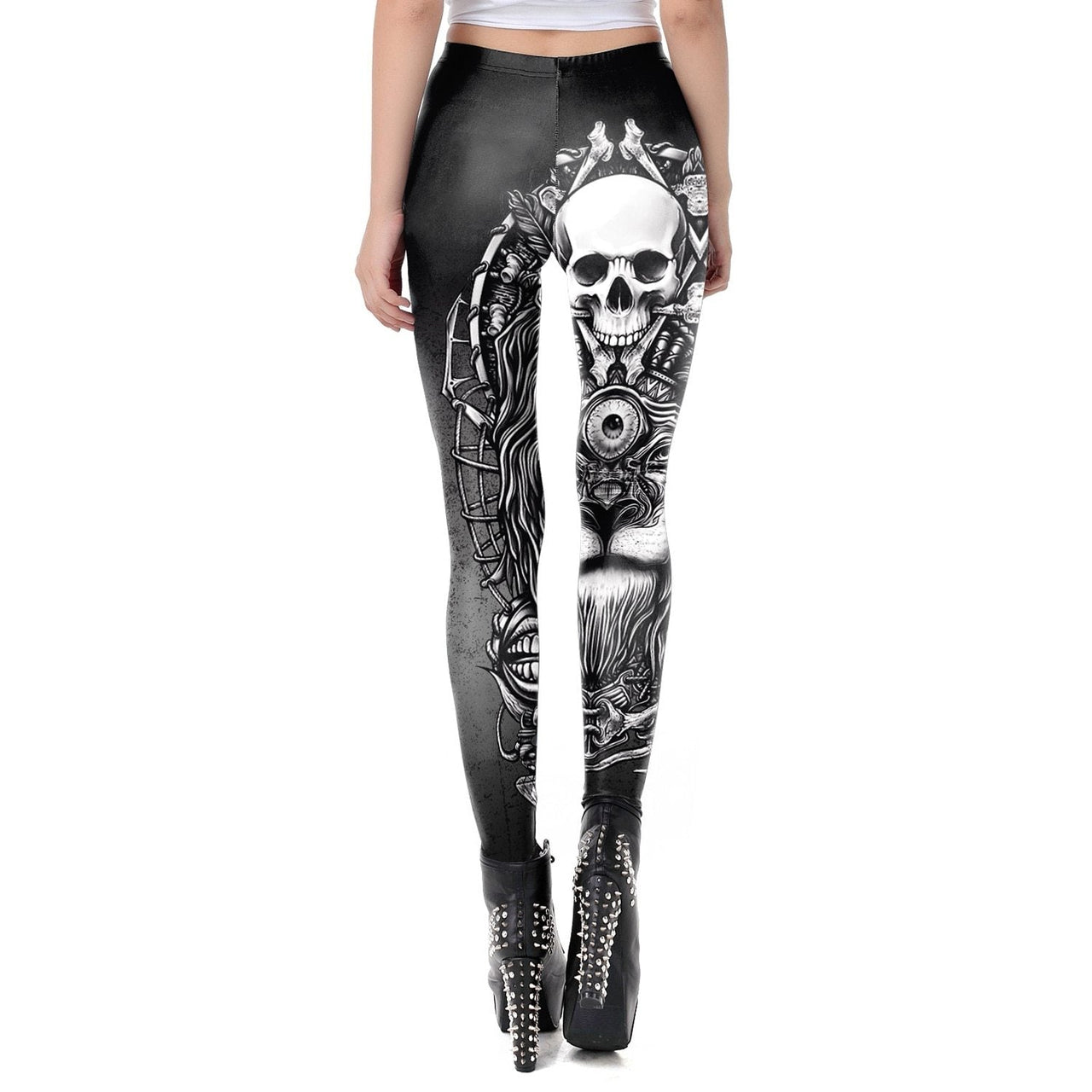Legging Tête de Mort <br/>Lion