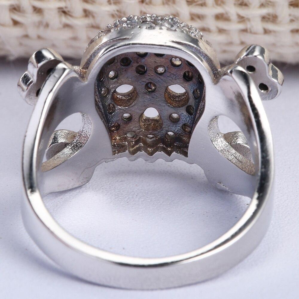 Bague Pirate Diamonds (Acier)