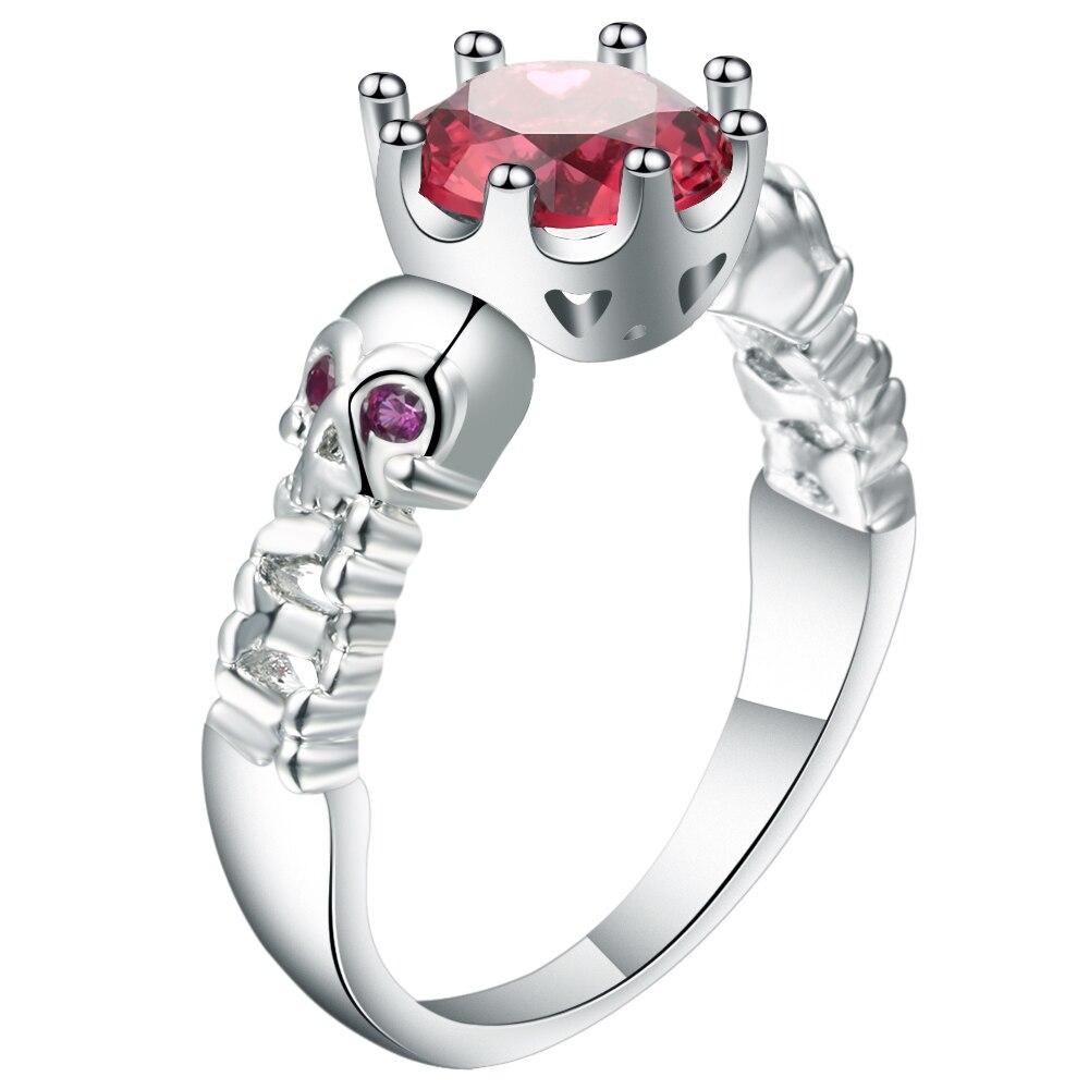 Bague Rubis Sinistre (Acier)