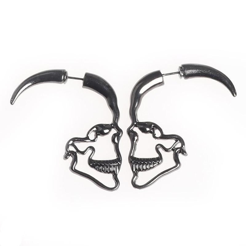 Boucles d'Oreilles Crâne Féminin