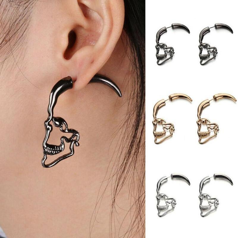 Boucles d'Oreilles Crâne Féminin