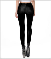 Thumbnail for Legging Squellete Fleuri