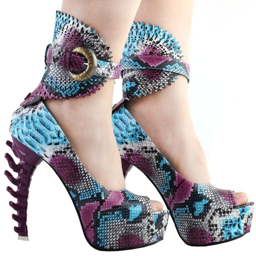 Escarpin Serpent Macabre