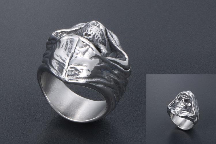 Bague Faucheuse <br/> De La Mort (Acier)