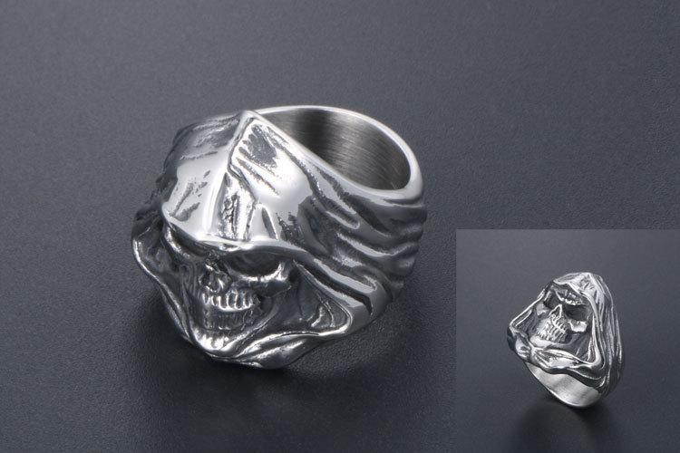 Bague Faucheuse <br/> De La Mort (Acier)