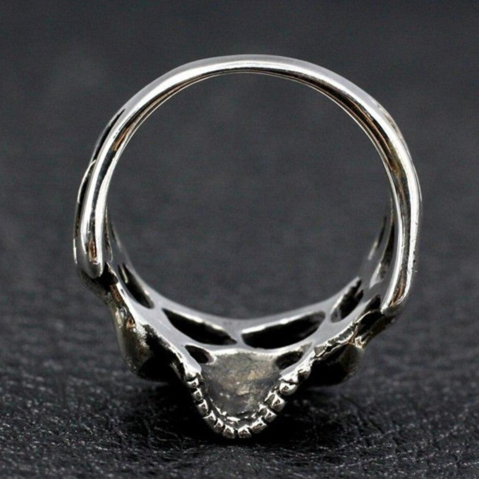 Bague Biker Homme (Argent)