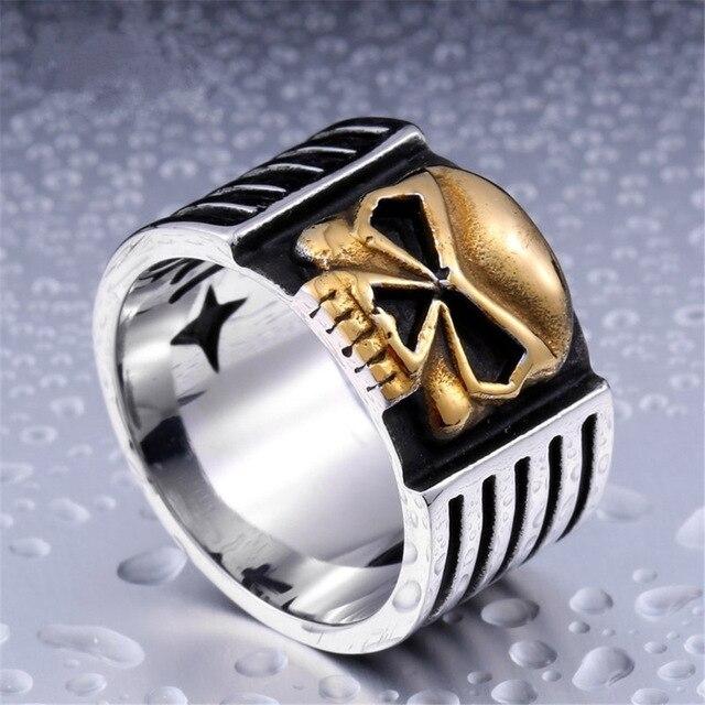 Bague Biker Style (Acier)