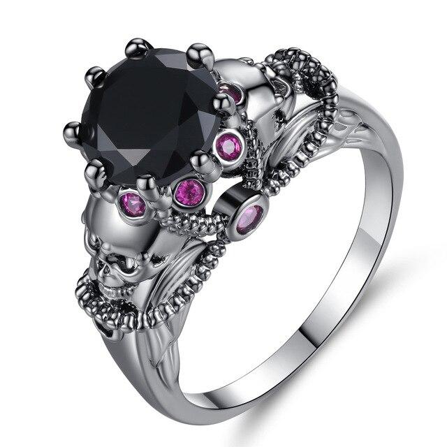 Bague Gothique Romantique (Acier)