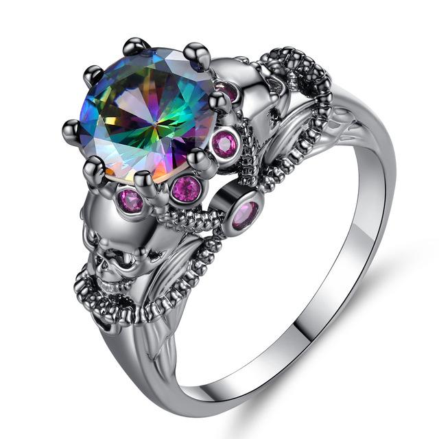 Bague Gothique Flamboyant (Acier)