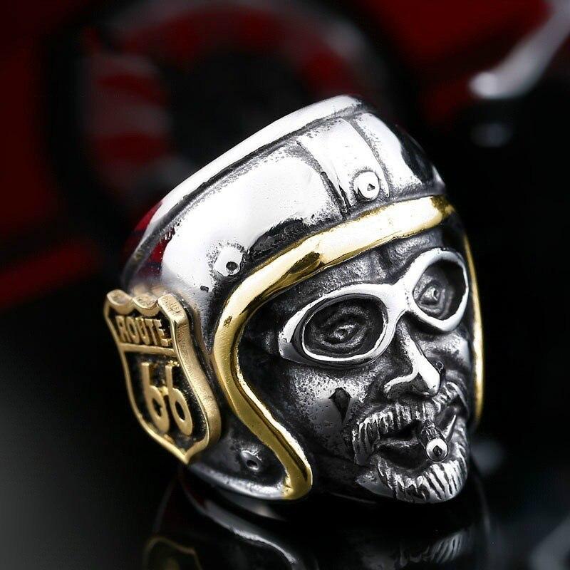 Bague Route 66 (Acier)