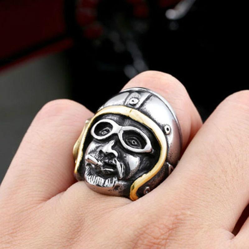 Bague Route 66 (Acier)