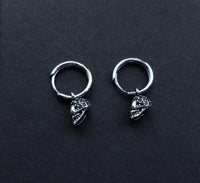 Thumbnail for Boucles d'Oreilles Crâne Rock