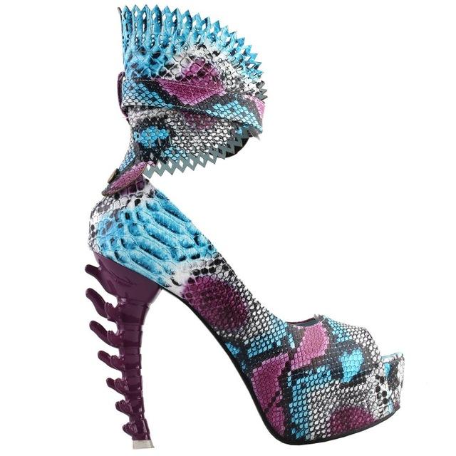 Escarpin Serpent Macabre