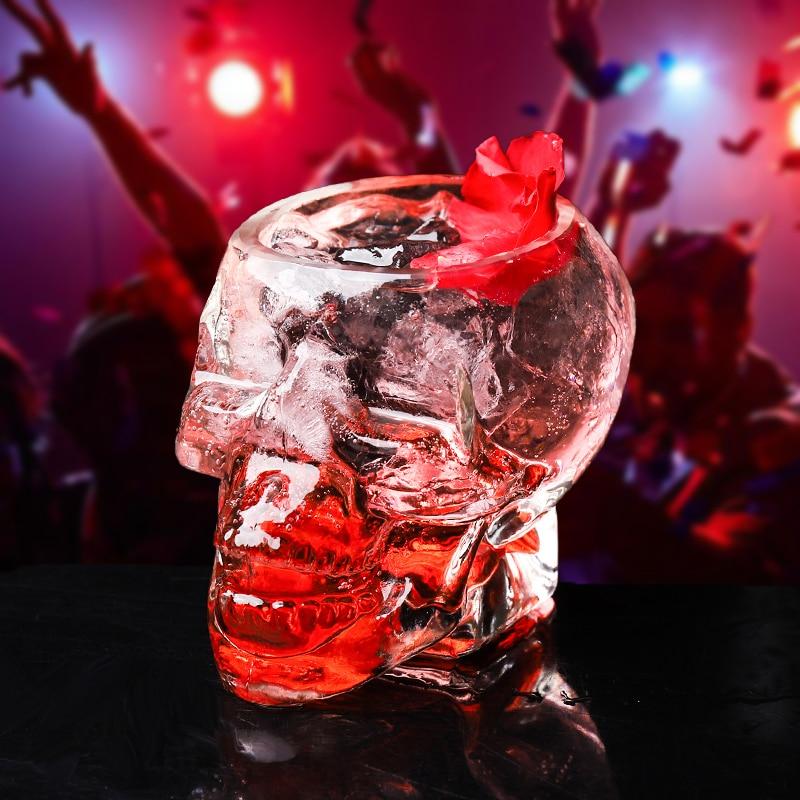 Verre Cocktail Tête de Mort