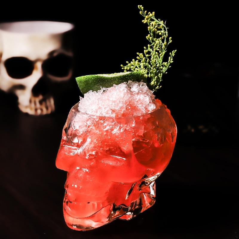 Verre Cocktail Tête de Mort