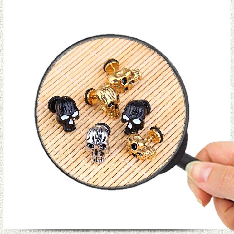 Boucles d'Oreilles Skull