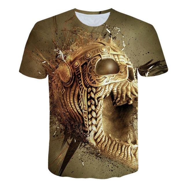 T-Shirt Squelette De La Mort