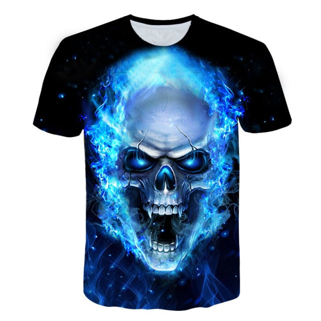 T-Shirt Squelette De La Mort