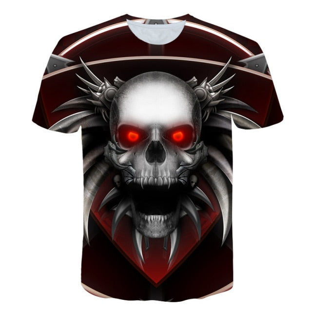 T-Shirt Squelette De La Mort