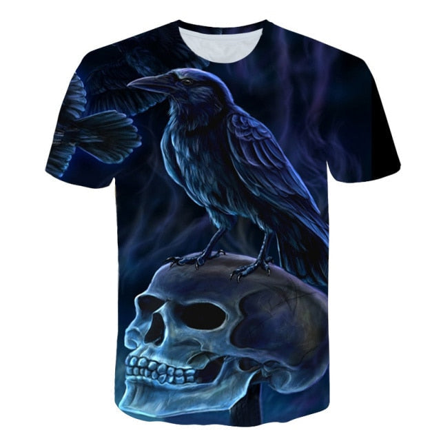 T-Shirt Squelette De La Mort