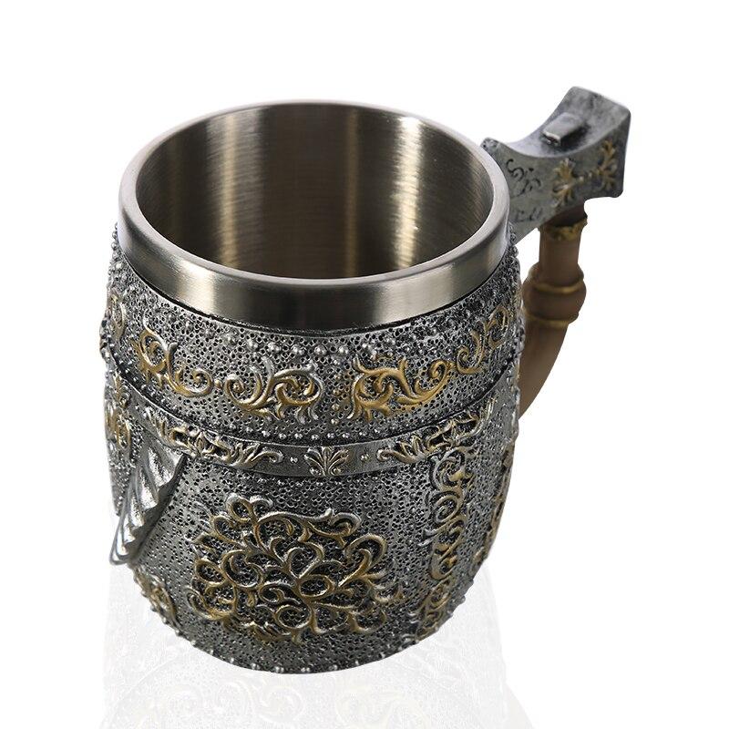 Mug Tête de Mort <br> Hache de Viking