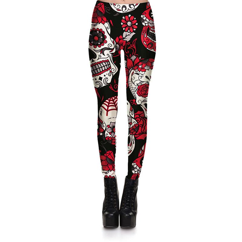 Legging Tête de Mort <br/>Mexicaine Vintage