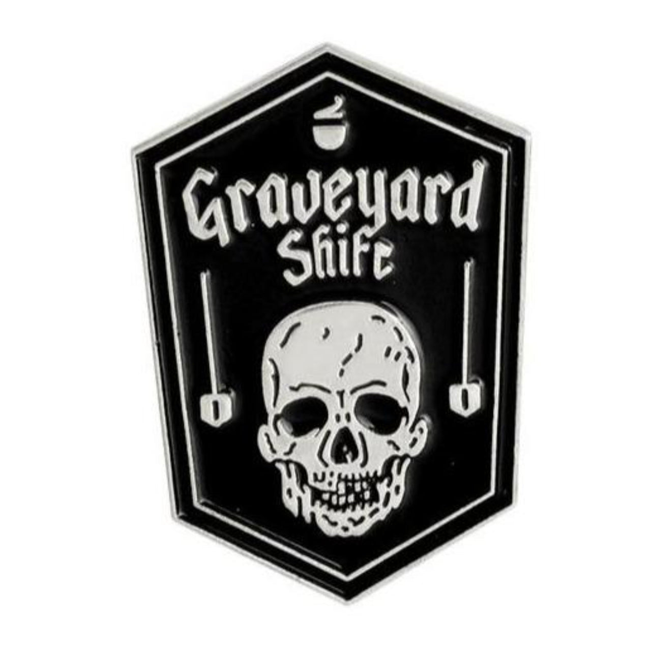 Pin's Tête de Mort <br/> Rock