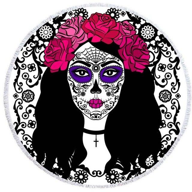 Serviette Tête de Mort <br/> Santa Muerte