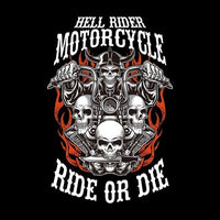 Thumbnail for Transfert Tête de Mort <br/> Motard