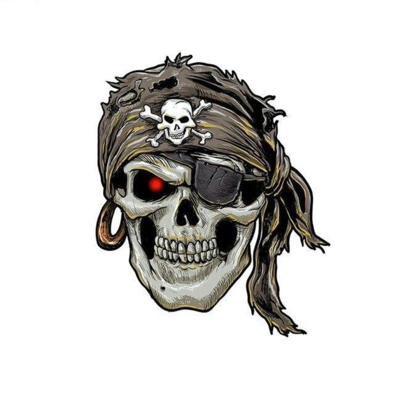 Transfert Tête de Mort <br/> Pirate