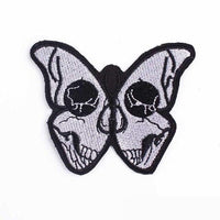 Thumbnail for Écusson Tête de Mort <br/>Papillon