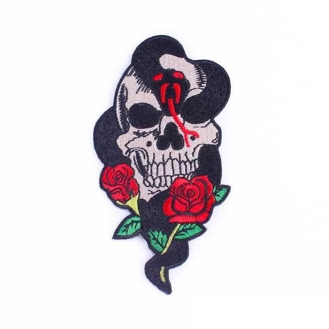 Écusson Tête de Mort <br/> Gothique