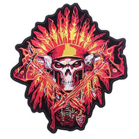 Thumbnail for Écusson Tête de Mort <br/> En Feu