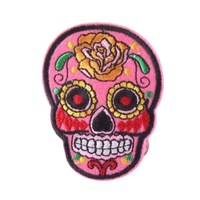 Thumbnail for Écusson Tête de Mort <br/> Mexicaine Colorée