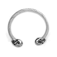 Thumbnail for Bracelet Câble Crâne (Acier)
