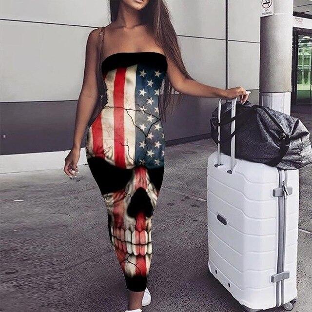 Robe Tête de Mort USA