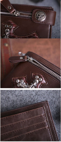 Thumbnail for Portefeuille Motard Démoniaque