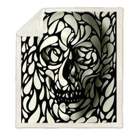 Thumbnail for Plaid Tête de Mort Design