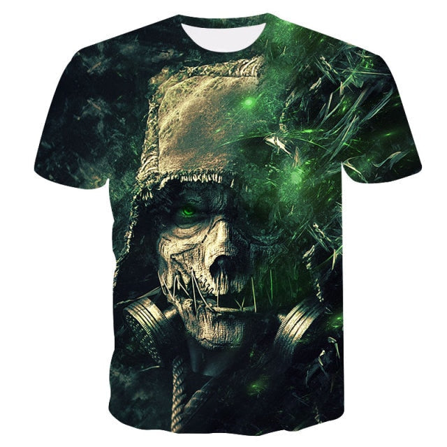 T-Shirt Tête de Mort <br/> Homme