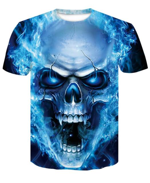 T-Shirt Tête de Mort <br/> Homme