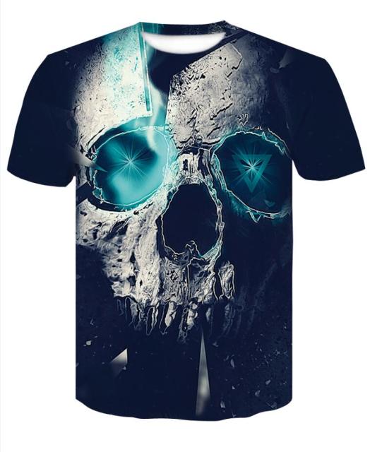 T-Shirt Tête de Mort <br/> Homme