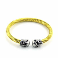 Thumbnail for Bracelet Câble Crâne (Acier)
